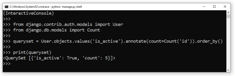 How To Use Group By In Django
