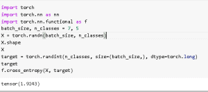 Cross Entropy Loss In PyTorch