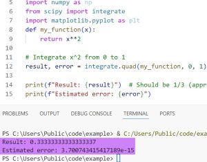 SciPy Integrate: Numerical Integration In Python