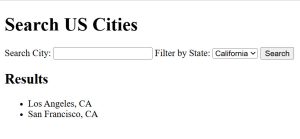 How To Implement Search With Dropdown Filter In Python Django