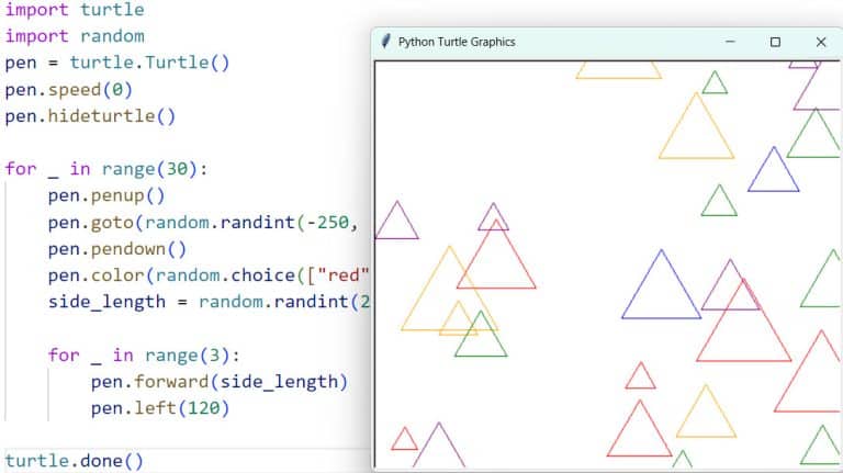 Python Turtle Random: Create Dynamic Graphics With Randomness