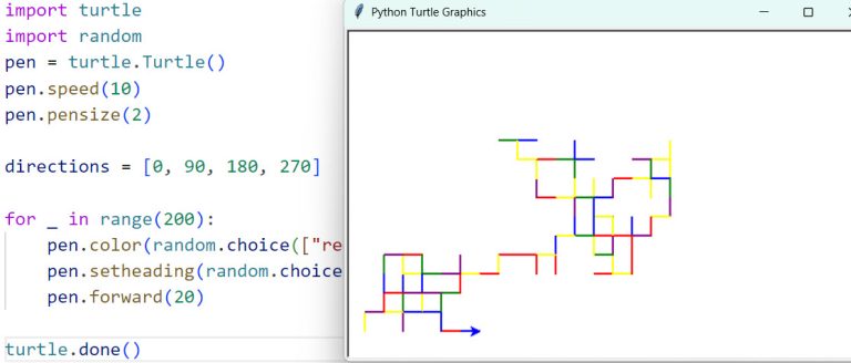 Python Turtle Random: Create Dynamic Graphics With Randomness