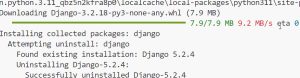 Upgrade Django To A Newer Version