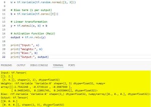 Basic TensorFlow Constructs: Tensors and Operations