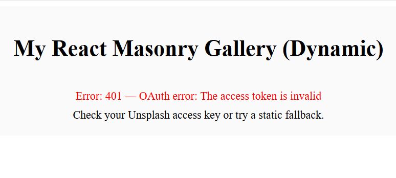Create Masonry Layout in React