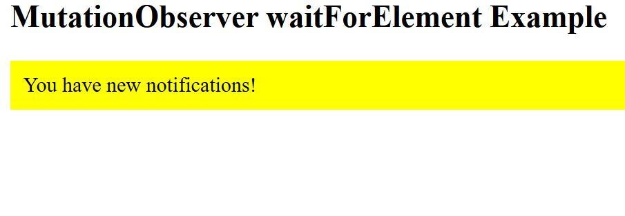 Wait for Element to Exist in jQuery