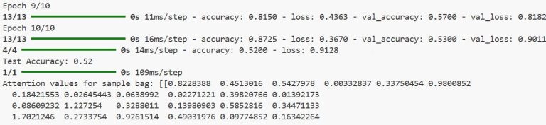 Classification Using Attention-Based Deep MIL in Keras