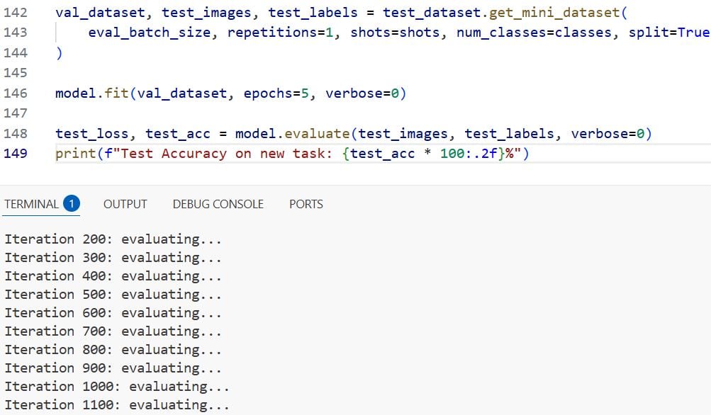 Implement Few-Shot Learning with Reptile in Keras