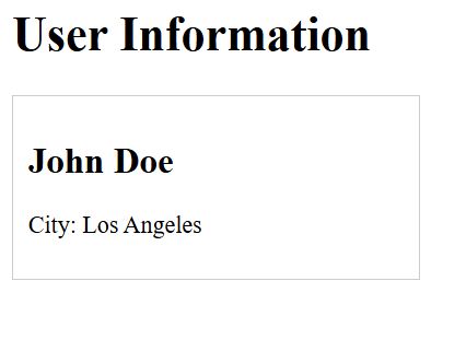 Pass Parameters to Components React