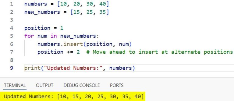 Add Elements to a List in Python Using a For Loop