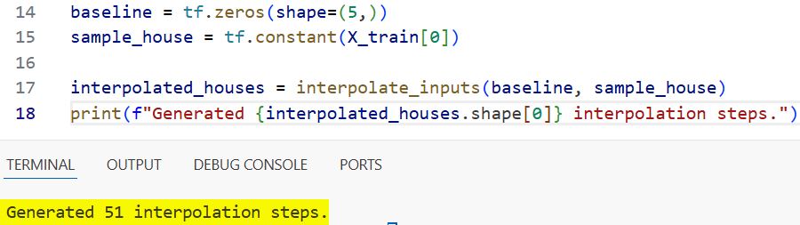 Keras Model Predictions with Integrated Gradients