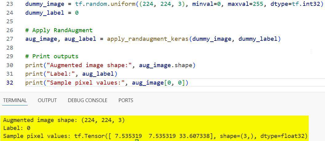 RandAugment for Image Classification in Keras