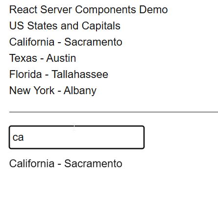 React Server Components