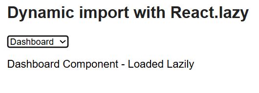 Use Dynamic Component Names React