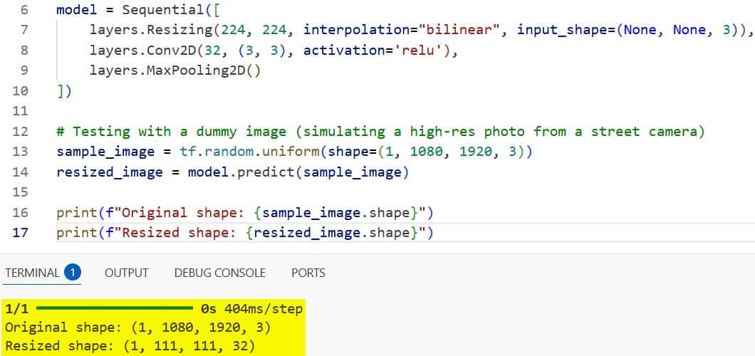Image Resizing Techniques in Keras
