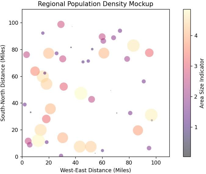 Multiple Circle Plots in Matplotlib