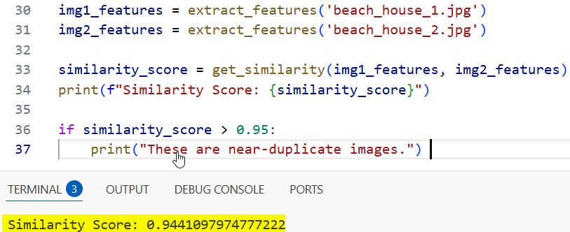Near-Duplicate Image Search in Keras