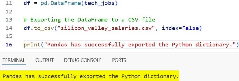 Ways to Export a Python Dictionary to a CSV File