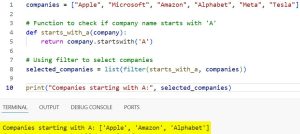 How to Select Items From a List in Python