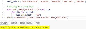 How to Write a List to a File in Python?