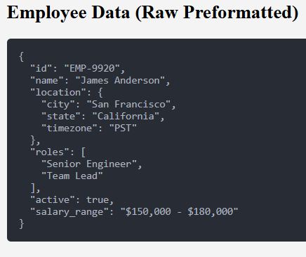Display JSON in React
