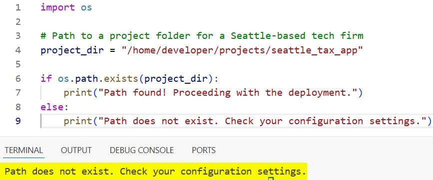 How to Check if a Directory Exists in Python
