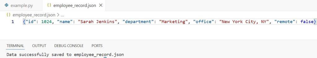 How to Convert a Python Dict to JSON