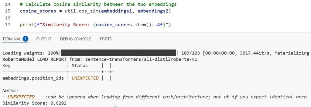 Keras Sentence Embeddings with Siamese RoBERTa-Networks