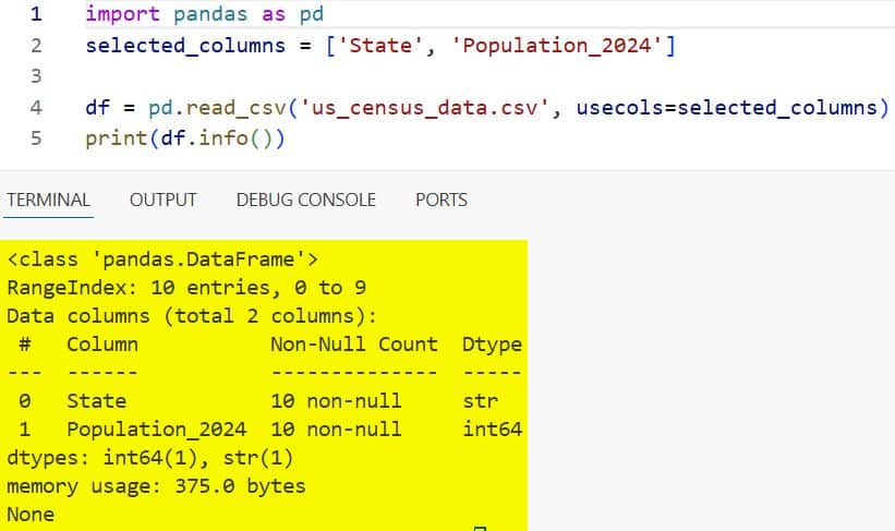 Read CSV in Python Pandas