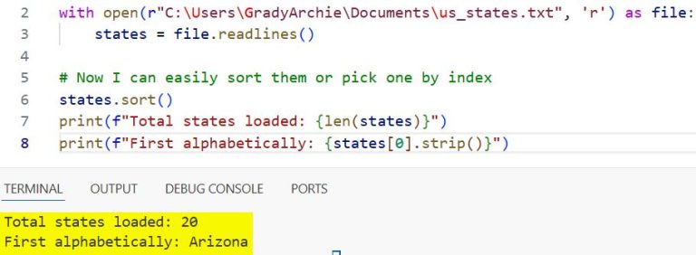 How to Read a File Line by Line in Python