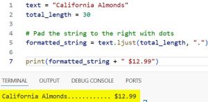 How to Create a Python String of N Characters