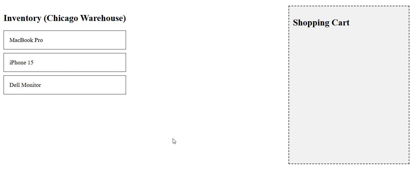 React Drag and Drop Component