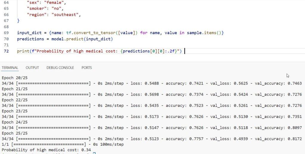 FeatureSpace for Structured Data Classification Keras