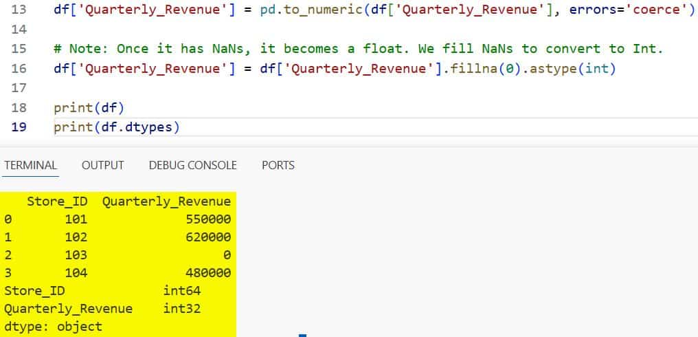 Pandas Convert Column to Integer
