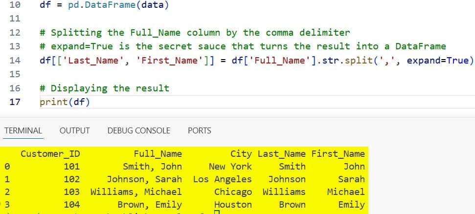 Pandas Split Column by Delimiter