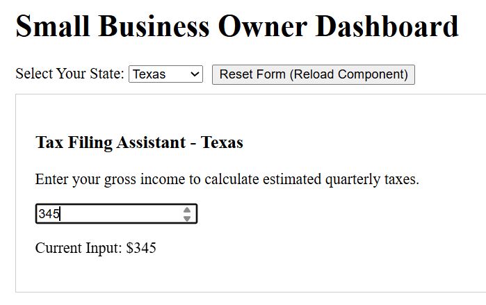 Refresh or Reload Component React