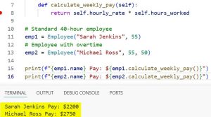 Python Class Constructors