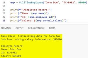 Call Base Class Constructor with Arguments