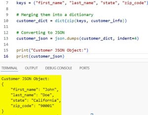 How to Convert Python Tuple to JSON