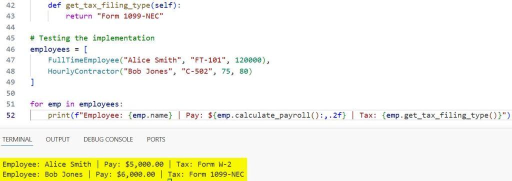 Abstract Base Classes (ABC) in Python