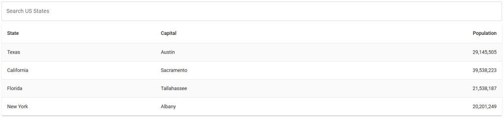 Build Sortable and Paginated Table in React MUI
