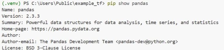 How to Check Pandas Version in Python