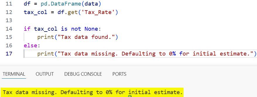 Check if a Column Exists in a Pandas DataFrame