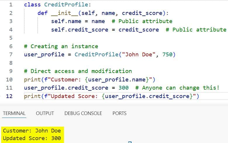 Data Encapsulation in Python
