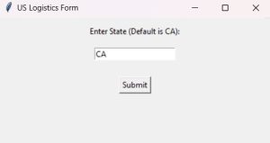 Default Value in Tkinter Entry Widget