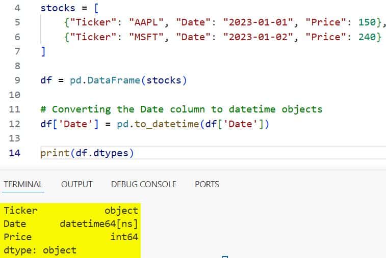 How to Create Pandas DataFrame from List of Dictionaries