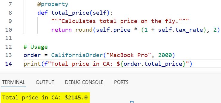 How to Use @property Decorator in Python