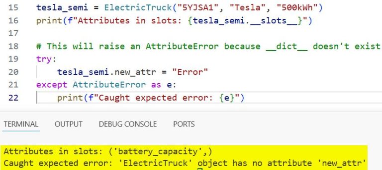 How to Use Python slots to Optimize Memory Performance