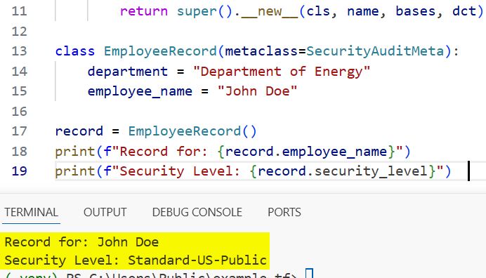 Metaclasses in Python
