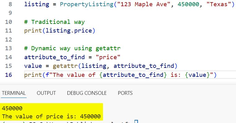 Python Dynamic Attribute Management
